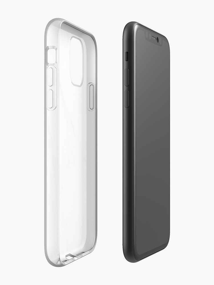 Coque iPhone « Marbre naturel », par umkarasu