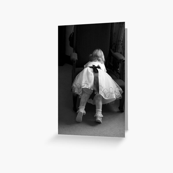 High Chair Greeting Card