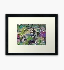 "Gradients Of Color Of Alien Life" Print Framed Print