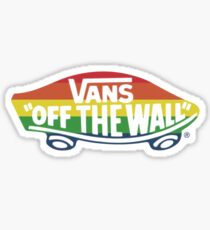 Regenbogenwagen Sticker