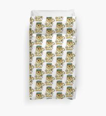 Elliot the Champion - White Duvet Cover