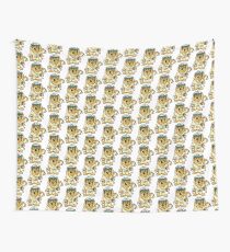 Elliot the Champion - White Wall Tapestry