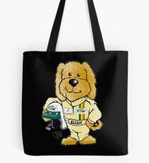 Elliot the Driver - Black Tote Bag