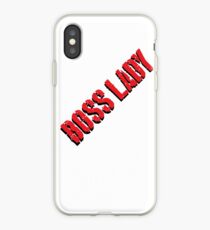 Boss Lady Red iPhone-Hülle & Cover
