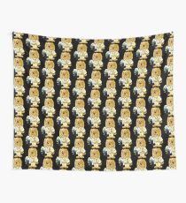 Elliot the Driver - Black Wall Tapestry