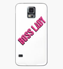Boss Lady Pink Hülle & Skin für Samsung Galaxy