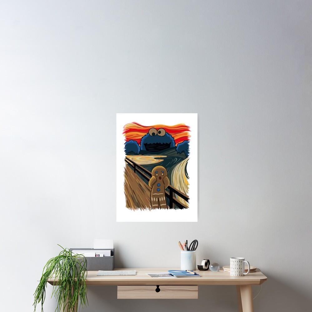 Der Schrei: Plätzchenmonster Poster
