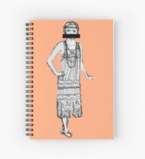 prohibition and curls Spiral Notebook