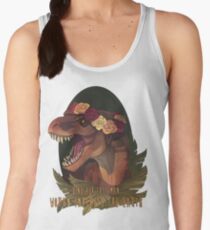 Dinosaur Eats Man Women's Tank Top