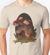Dinosaur Eats Man Unisex T-Shirt