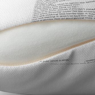Alternate view of Every That's What She Said From The Office Throw Pillow