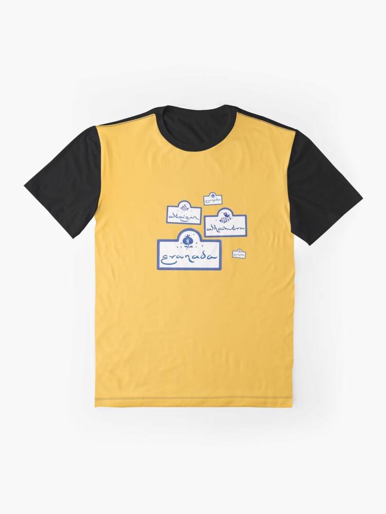 Alternate view of Granada · Alhambra · Albaicín Graphic T-Shirt