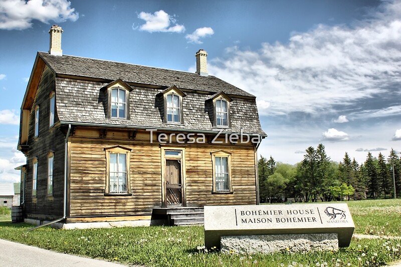 "Bohemier House, Winnipeg, Manitoba, Canada" by Teresa Zieba | Redbubble