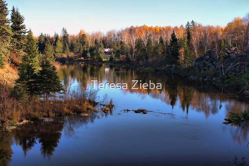 "My Favorite Spot in Pinawa, Manitoba" by Teresa Zieba Redbubble