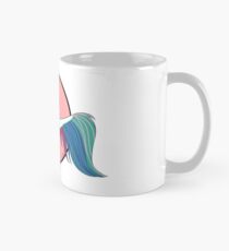 Tyranotaure licorne arc-en-ciel Mug classique