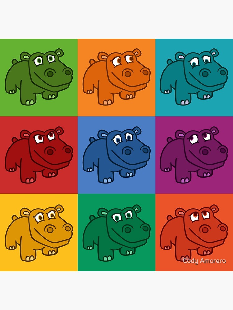 Pop Hippos by codyjoseph