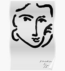 Henri Matisse Nadia With a Serious Expression, Original Artwork, Tshirts, Prints, Posters Poster