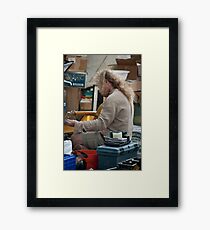 Tuning Framed Print