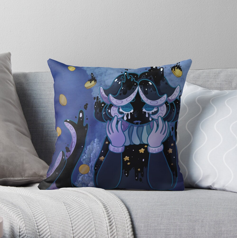 emotion squid pillow