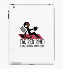 The Red Road is Wheelchair Accessible iPad Case/Skin