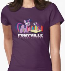 Ponyville Public Library Women's Fitted T-Shirt