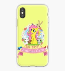 Fluttershy's Animal Care iPhone Case