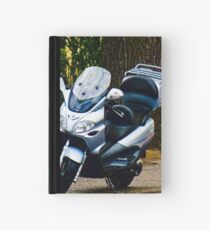 Face on a Moped, Bolzano/Bozen, Italy Hardcover Journal