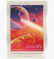 NASA JPL Exoplanet Reisebüro: 55 Cancri e Poster