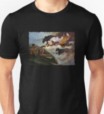 Die Erschaffung von T'Challa Slim Fit T-Shirt