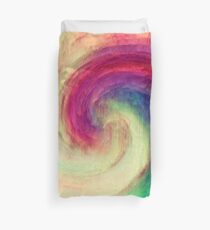Abstract wave | The power of thoughts and words Duvet Cover