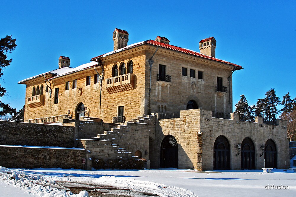 "Marland Mansion Estate" by diffusion Redbubble