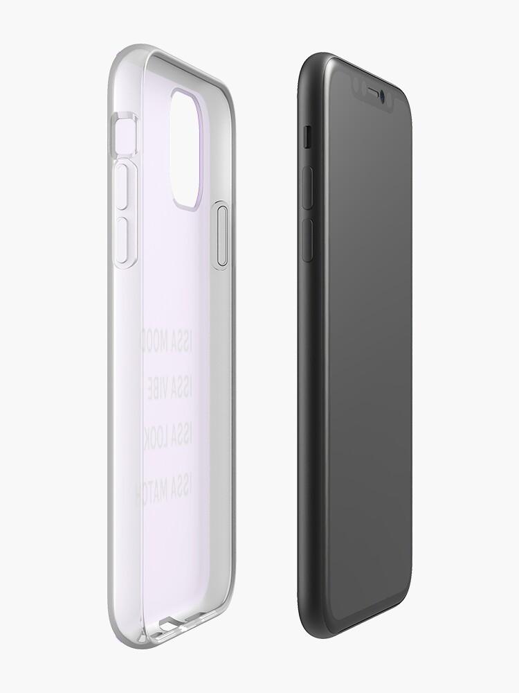 Coque iPhone « issa humeur, ambiance, look, match », par ForgetMeKnot
