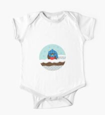 Wrapped-Up Warm Robin One Piece - Short Sleeve