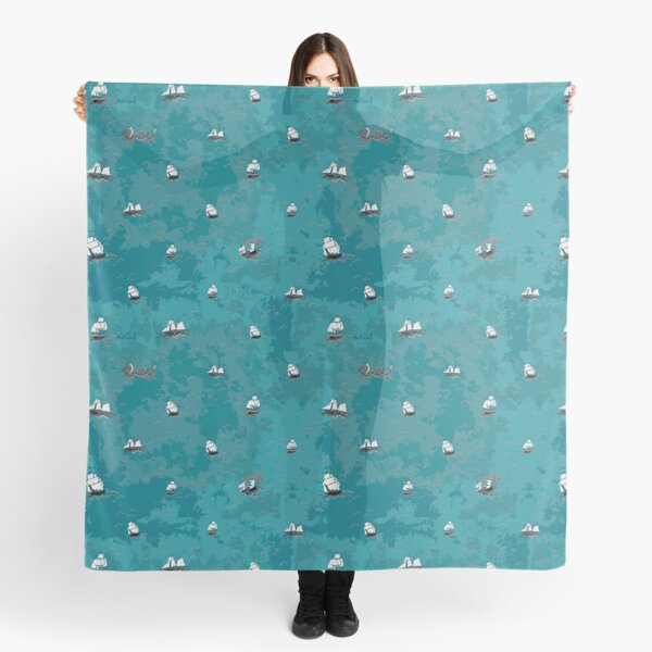 Monsters won't stop my adventures! (Blue) Scarf