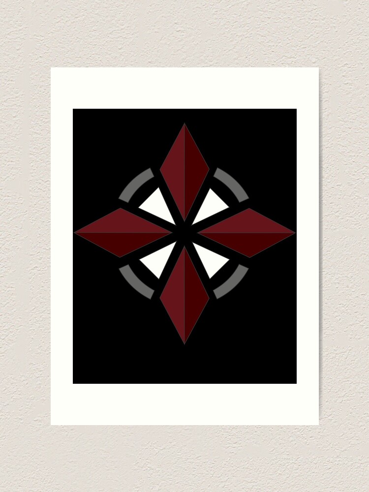 Resident Evil Umbrella Security Services U S S Art Print By