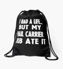 Funny Gifts For Mail Carriers Drawstring Bag