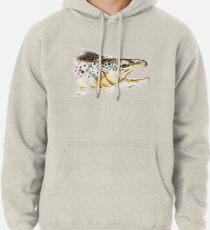 Sudadera con capucha Brown trout