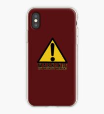 Warning iPhone Case