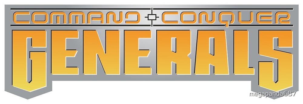 Command And Conquer Generals Logo By Megapanda687 Redbubble