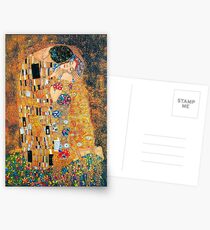 Gustav Klimt - The kiss Postcards