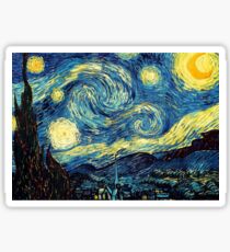 Vincent Van Gogh - Starry night Sticker