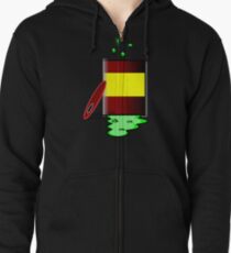 Toxic 2 by Chillee Wilson Zipped Hoodie