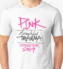 ROTE SCHÖNE TRAUMA WORLD TOUR 2019 Slim Fit T-Shirt