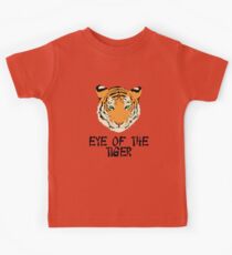 Eye of the Tiger by Chillee Wilson Kids Tee