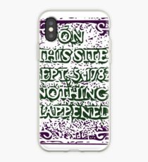 A memorable event iPhone Case