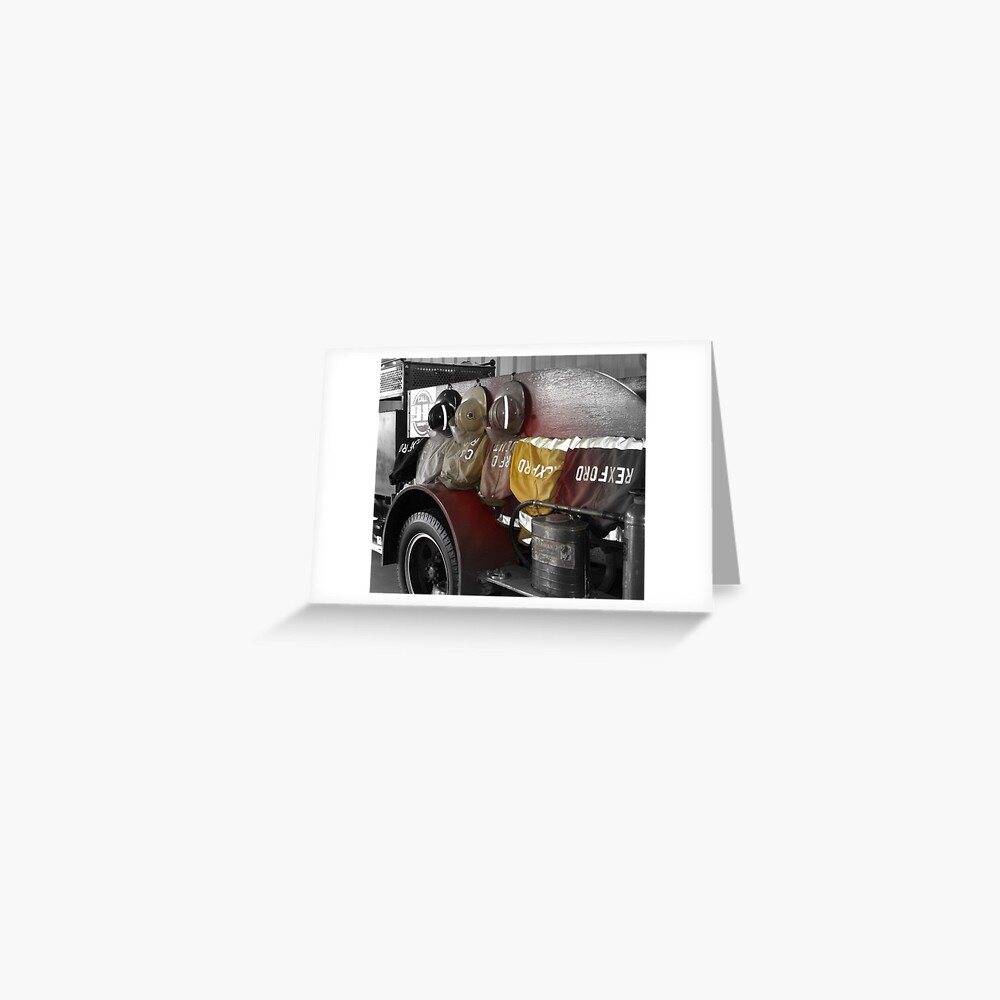 Fire Truck Greeting Card