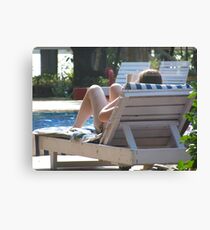 Sun Bath Canvas Print