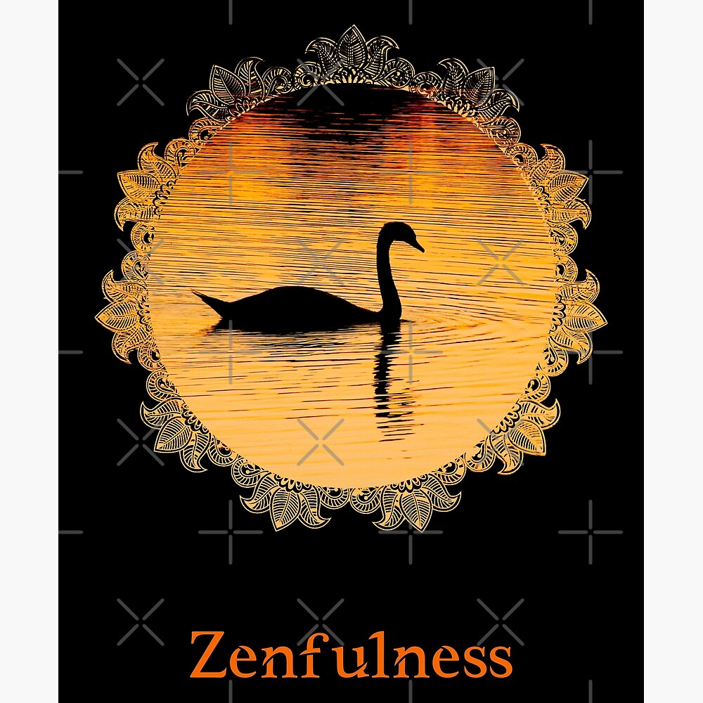 Zenfulness - The Golden Swan — Poster