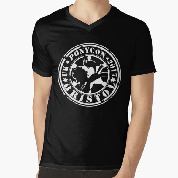 UK PonyCon 2017 Design V-Neck T-Shirt