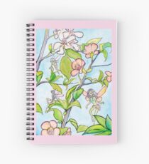 Apple Blossom Fairies Spiral Notebook